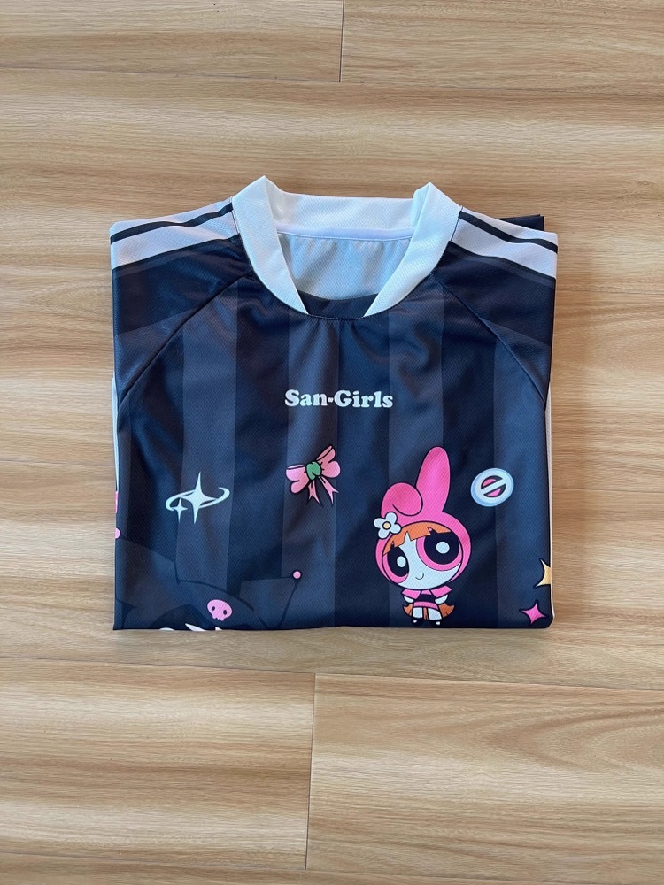 NewJeans Inspired Cartoon Powerpuff Girls Sleeveless Shirt