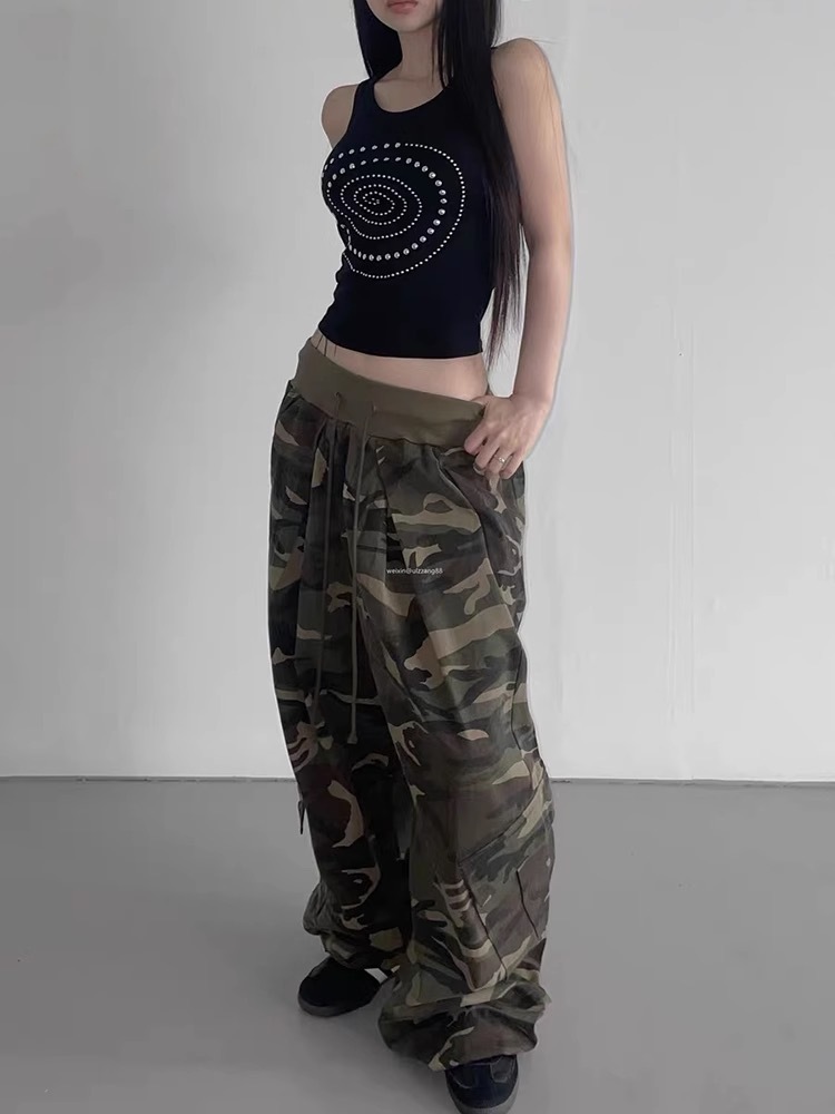 Aespa Karina  Signature Vintage Cargo Pants