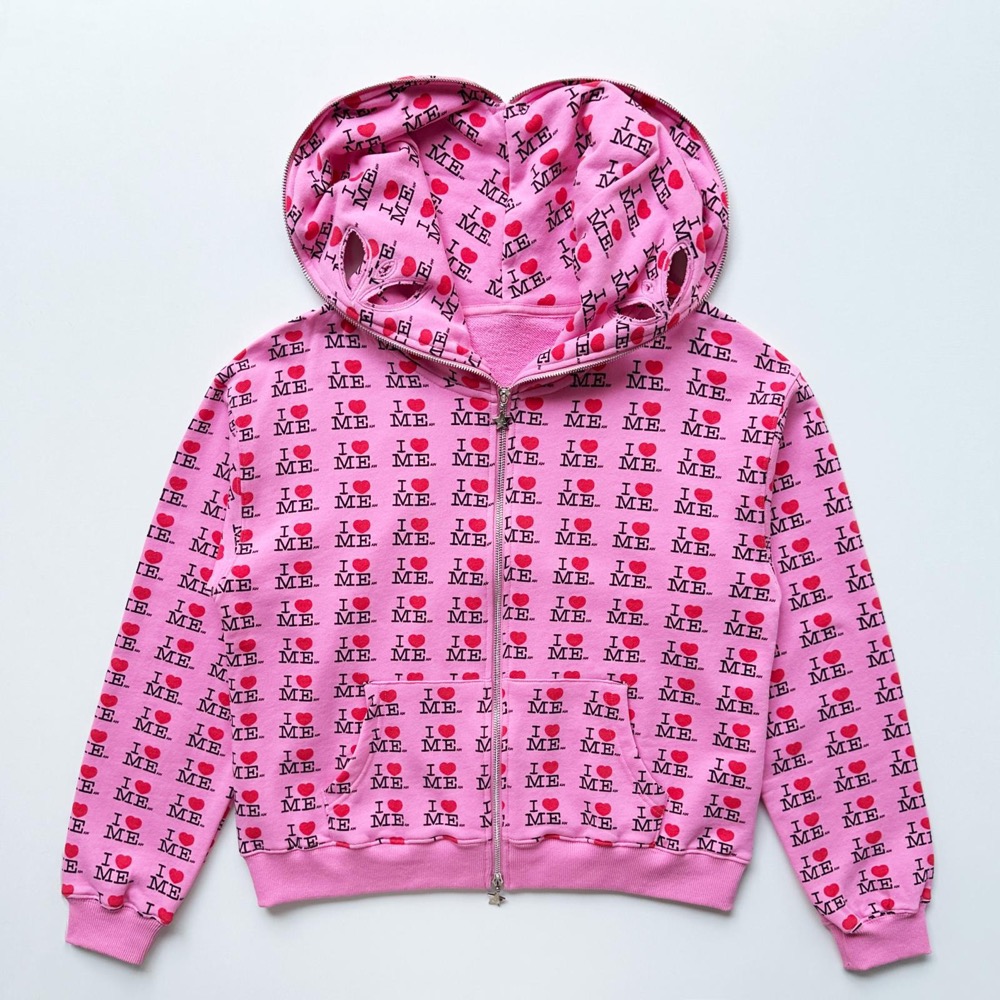 Ashley Williams inspired I Love Me print hoodie pants set 
