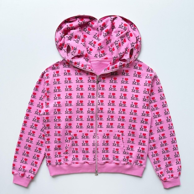 Ashley Williams inspired I Love Me print hoodie pants set 