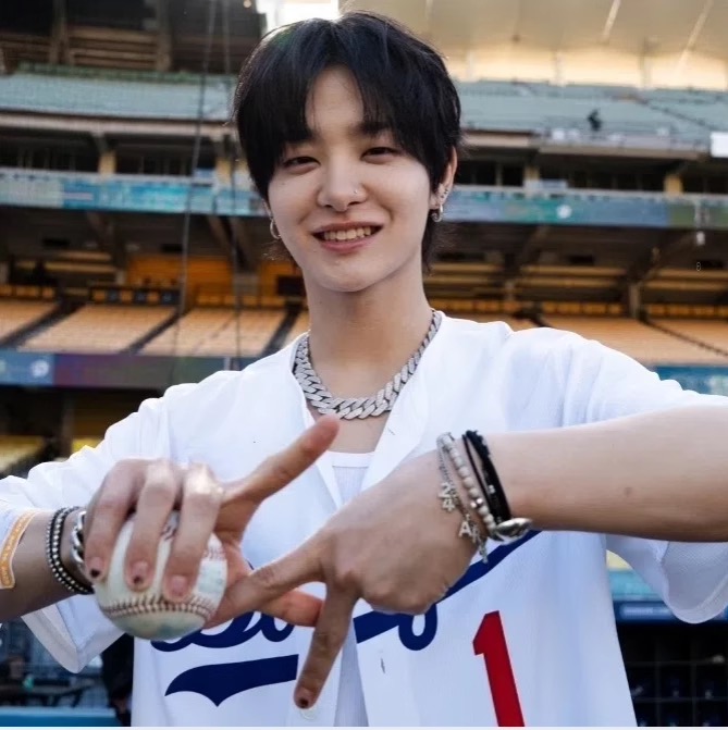 TREASURE-Inspired Custom Dodgers Baseball Jersey