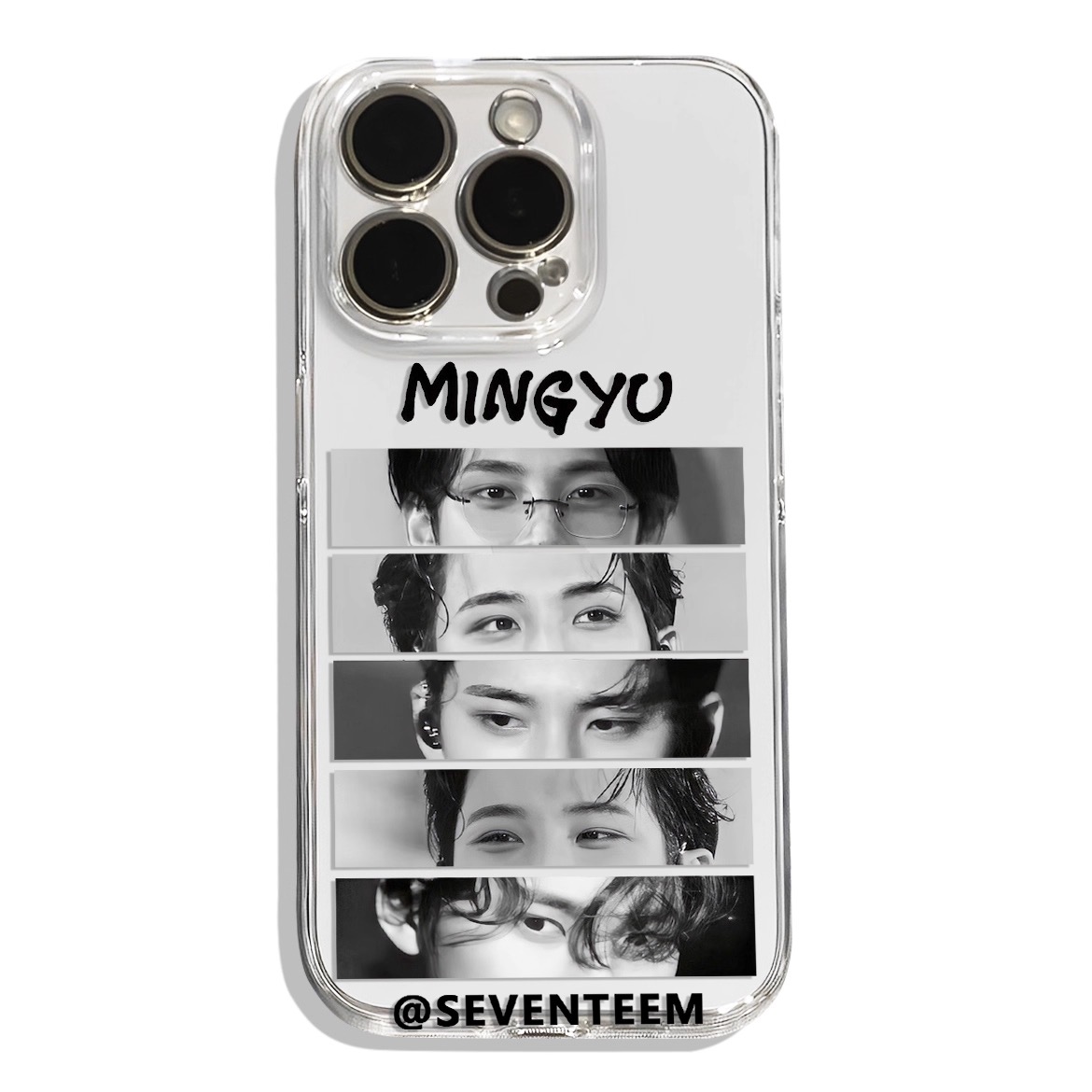 Seventeen Mingyu 3 Pcs Set Phone Case for All Phones