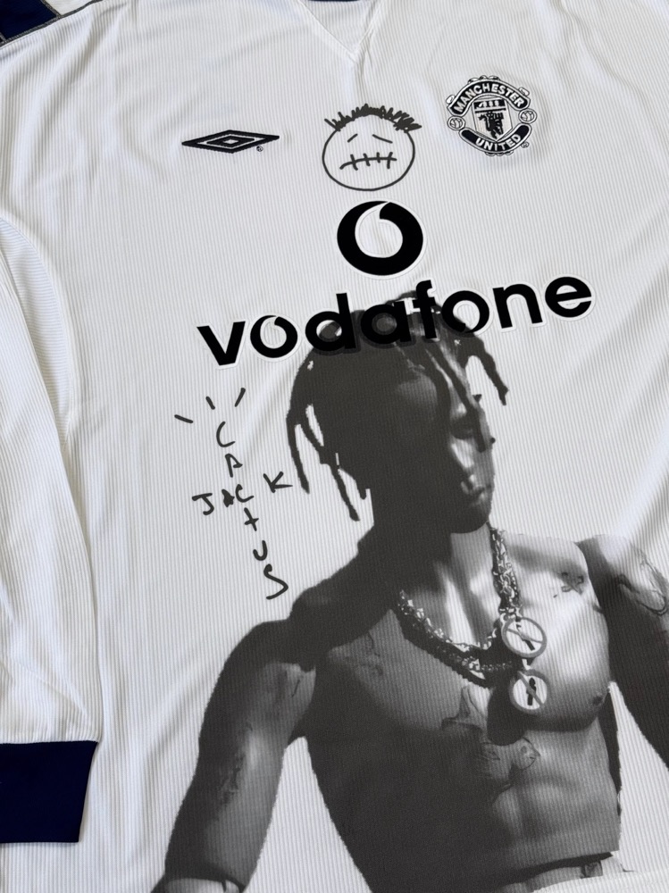 Travis Scott Long Sleeve custom Remake Jersey 