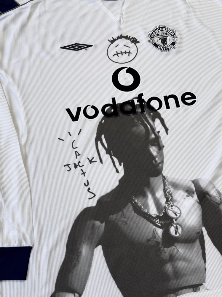 Travis Scott Long Sleeve custom Remake Jersey 