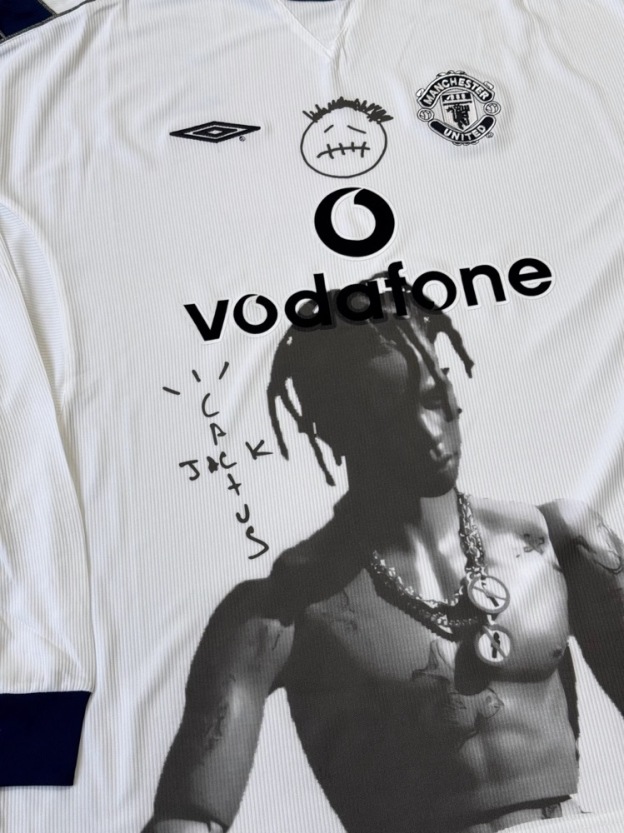 Travis Scott Long Sleeve custom Remake Jersey 
