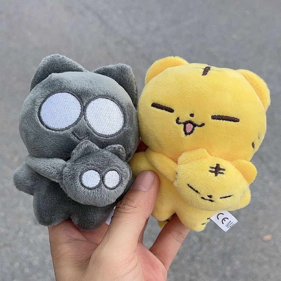 SEVENTEEN Wonwoo & Hoshi official inspired doll Keychain