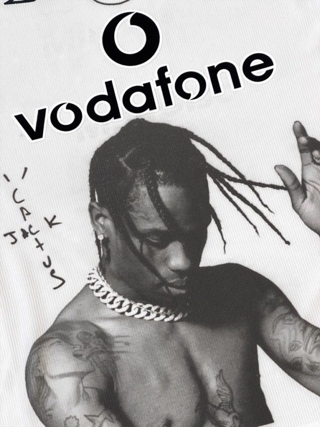 Travis Scott Long Sleeve custom Remake Jersey 