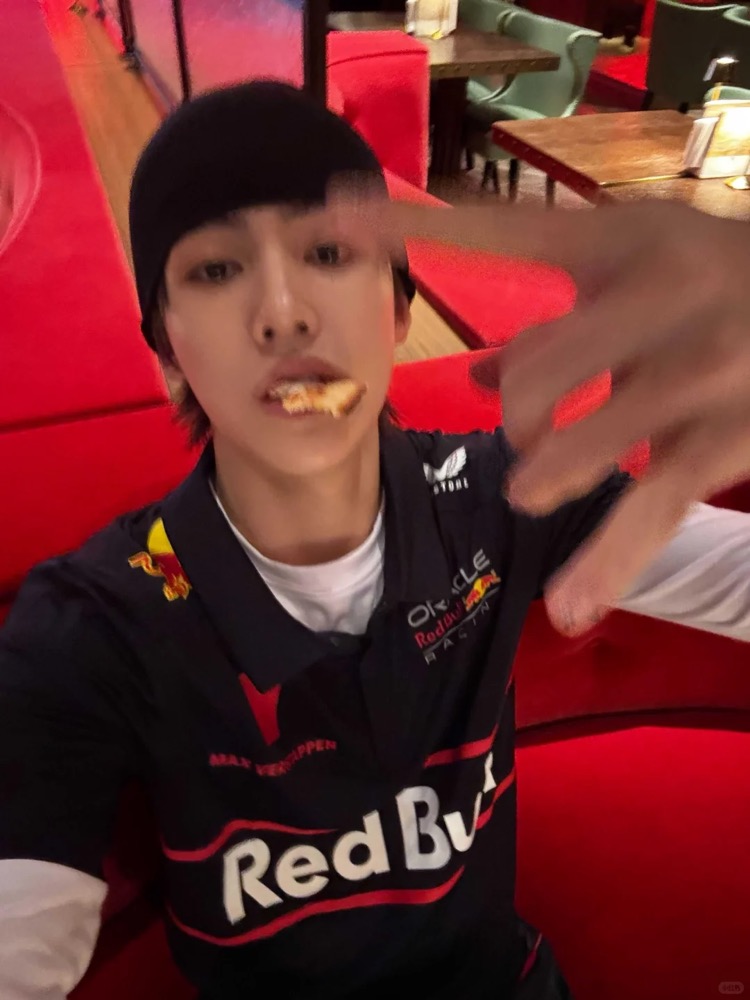 Cortis seonghyeon inspired redbull F1 Racing Short Sleeve Jersey Tshirt