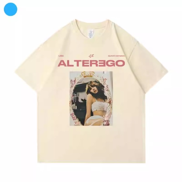  BLACKPINK LISA ALTER EGO POP-UP COLLAB INSPIRED TEE 