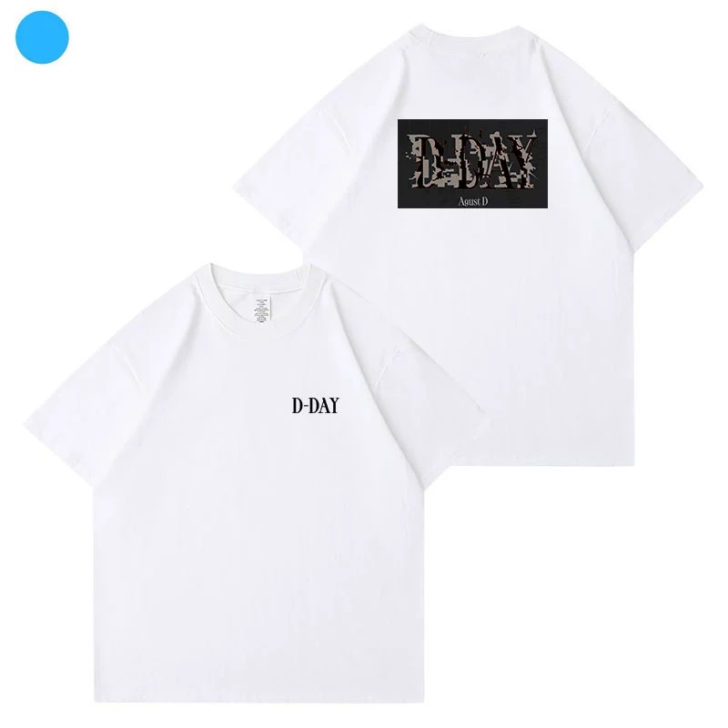 Agust D Album D-DAY concert same t-shirt short sleeve -Suga BTS