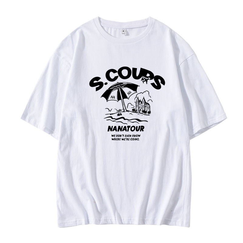 NANATOUR inspired short crewneck t-shirt-SEVENTEEN