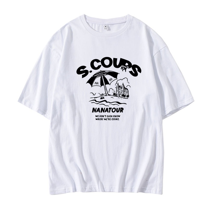 NANATOUR inspired short crewneck t-shirt-SEVENTEEN