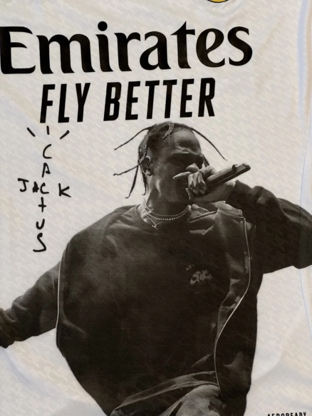 Travis Scott Long Sleeve custom Remake Jersey 