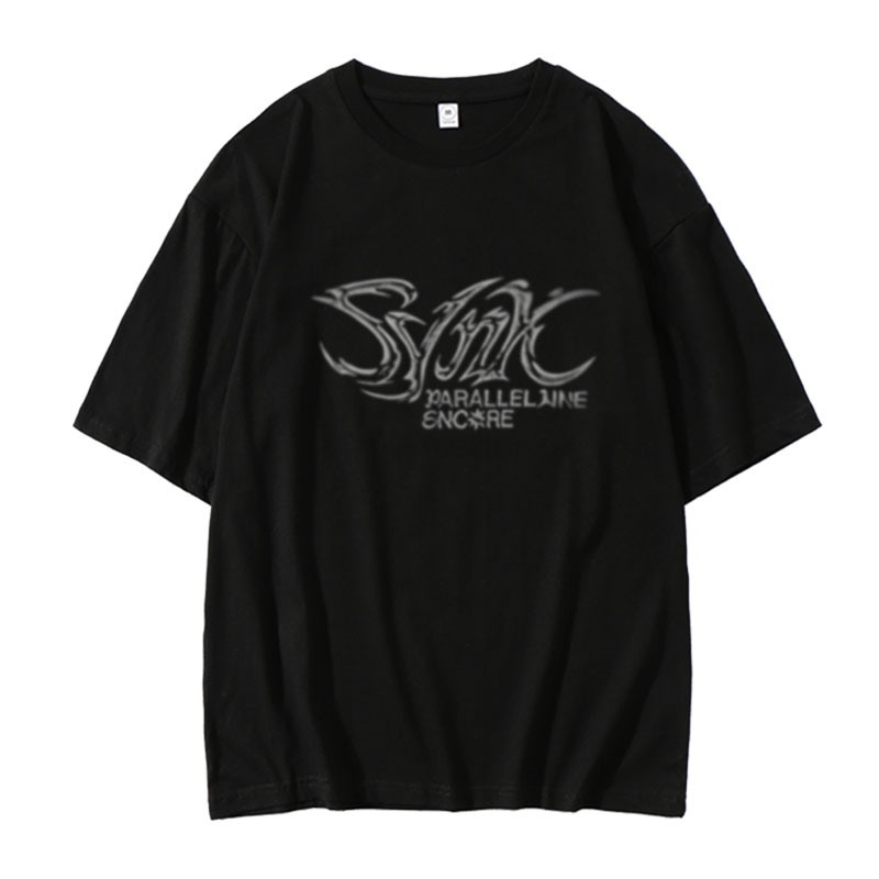 Aespa Synk Parallel Line Concert Cotton T-Shirt