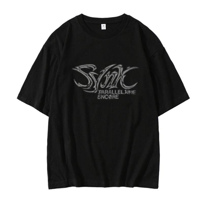 Aespa Synk Parallel Line Concert Cotton T-Shirt