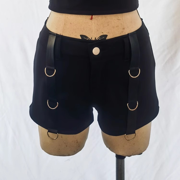 whiplash Black undershirt set-NingNing Aespa