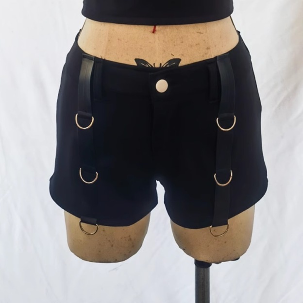 whiplash Black undershirt set-NingNing Aespa