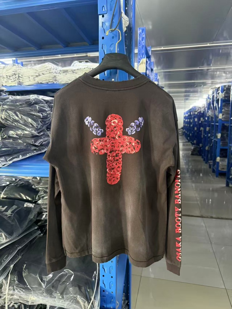 Enhypen NI-KI inspired SAINT MICHAEL ICON style print hoodie sweatshirt