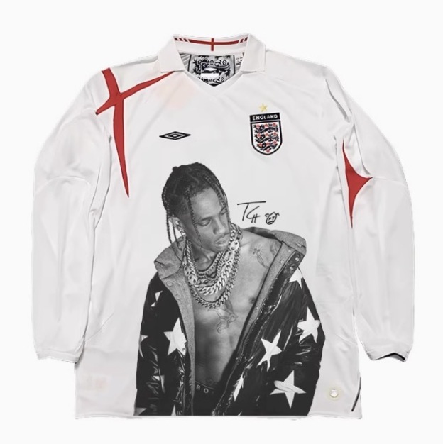Travis Scott Long Sleeve custom Remake Jersey 