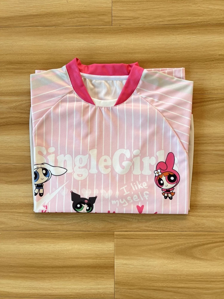 NewJeans Inspired Cartoon Powerpuff Girls Sleeveless Shirt