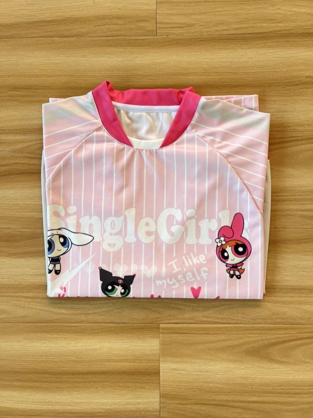 NewJeans Inspired Cartoon Powerpuff Girls Sleeveless Shirt