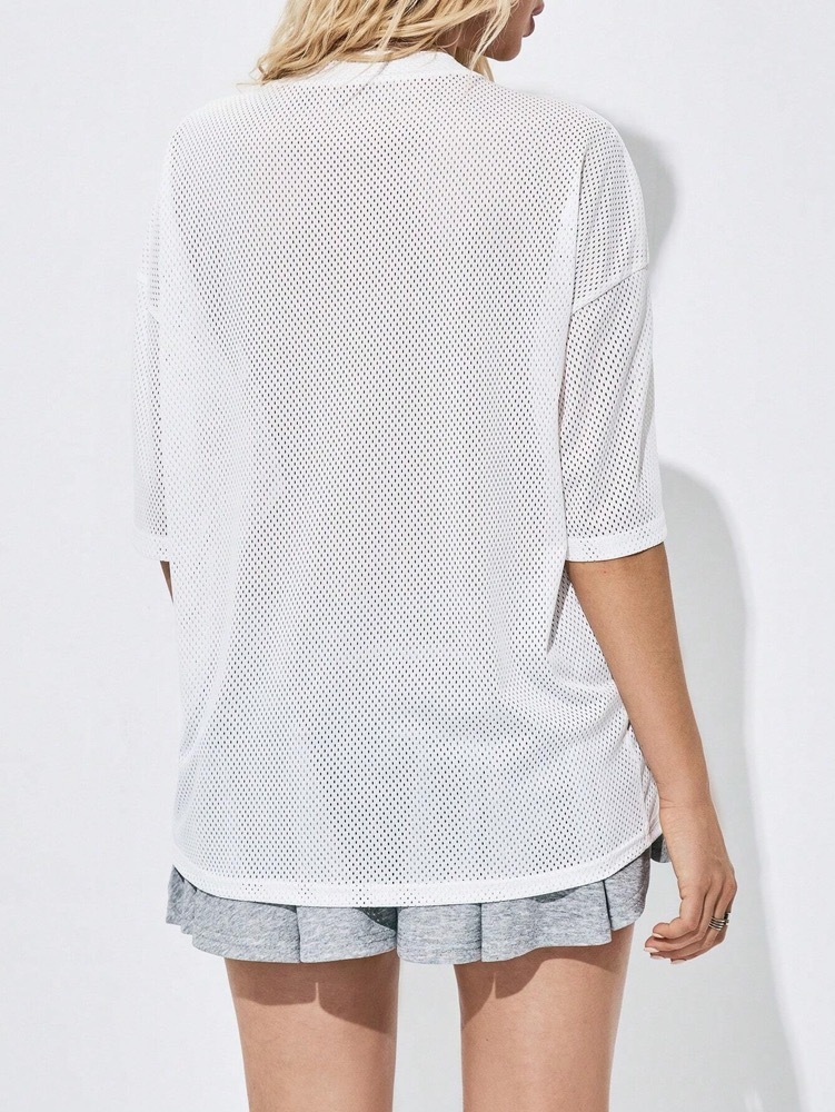 oversize loose jersey short sleeve short sleeve- Billie Eilish outfitinspiration