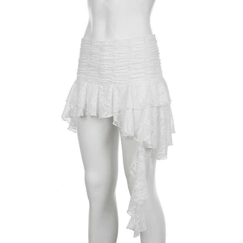 ITZY Yuna Inspired White Performance Top & Skirt Set