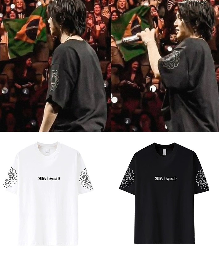 AGUST D TOUR MERCH inspire t-shirt -Suga BTS