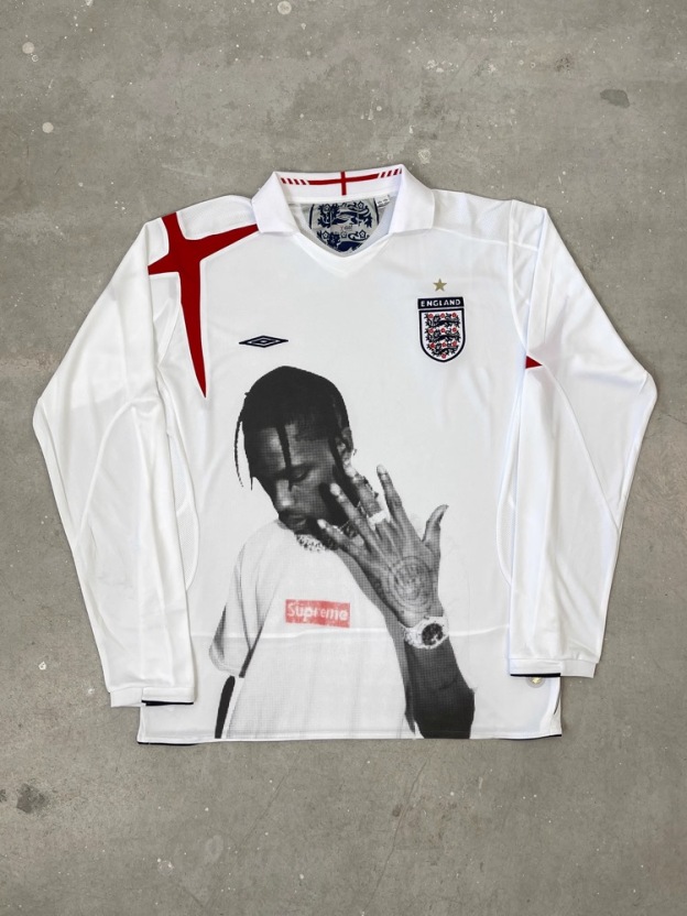 Travis Scott Long Sleeve custom Remake Jersey 