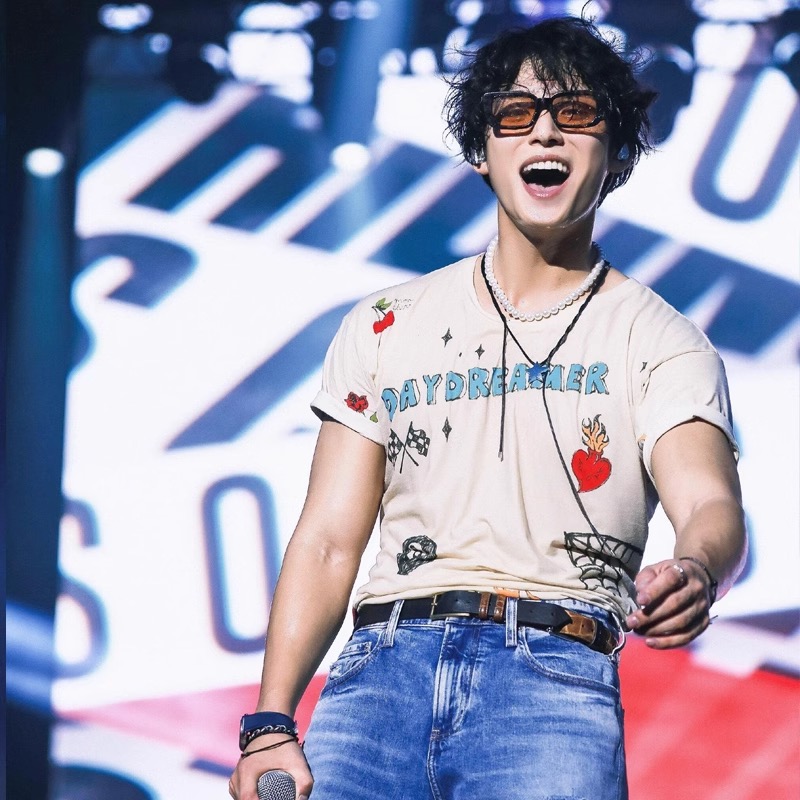 SEVENTEEN Mingyu Berlin Music Festival Inspired Graffiti Tee shirt