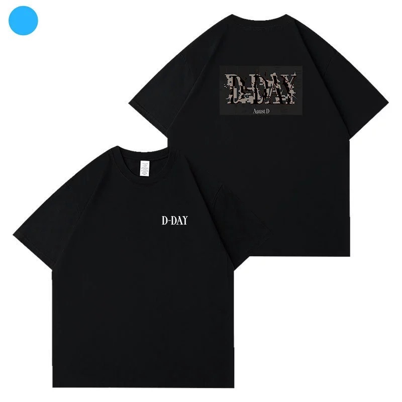 Agust D Album D-DAY concert same t-shirt short sleeve -Suga BTS