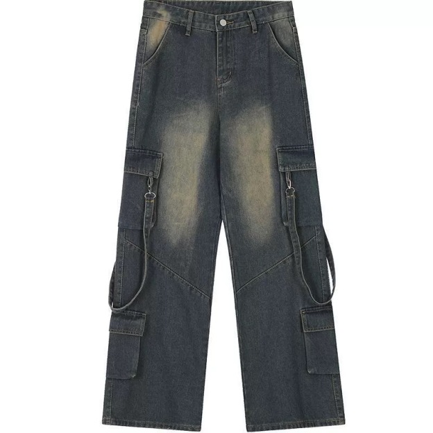 Relaxed Straight Jeans-Straykids concert outfitidea inspo