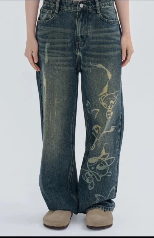 Redvelvet Seulgi-Vintage Wash Y2K Jeans