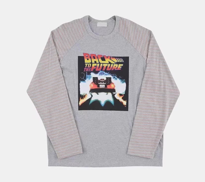 TXT Yeonjun inspired Stripe Raglan Long Sleeve Tee