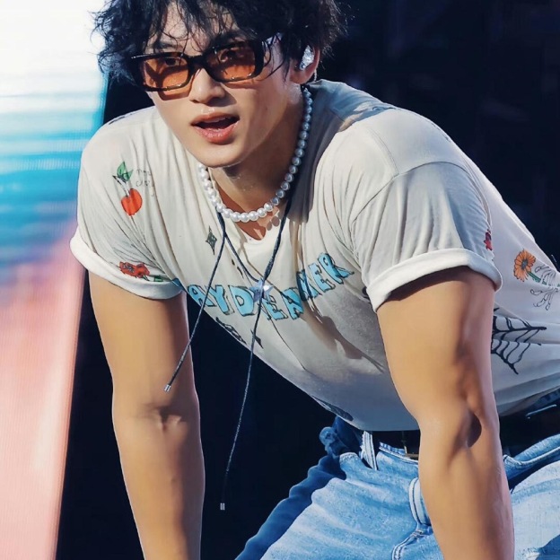 SEVENTEEN Mingyu Berlin Music Festival Inspired Graffiti Tee shirt