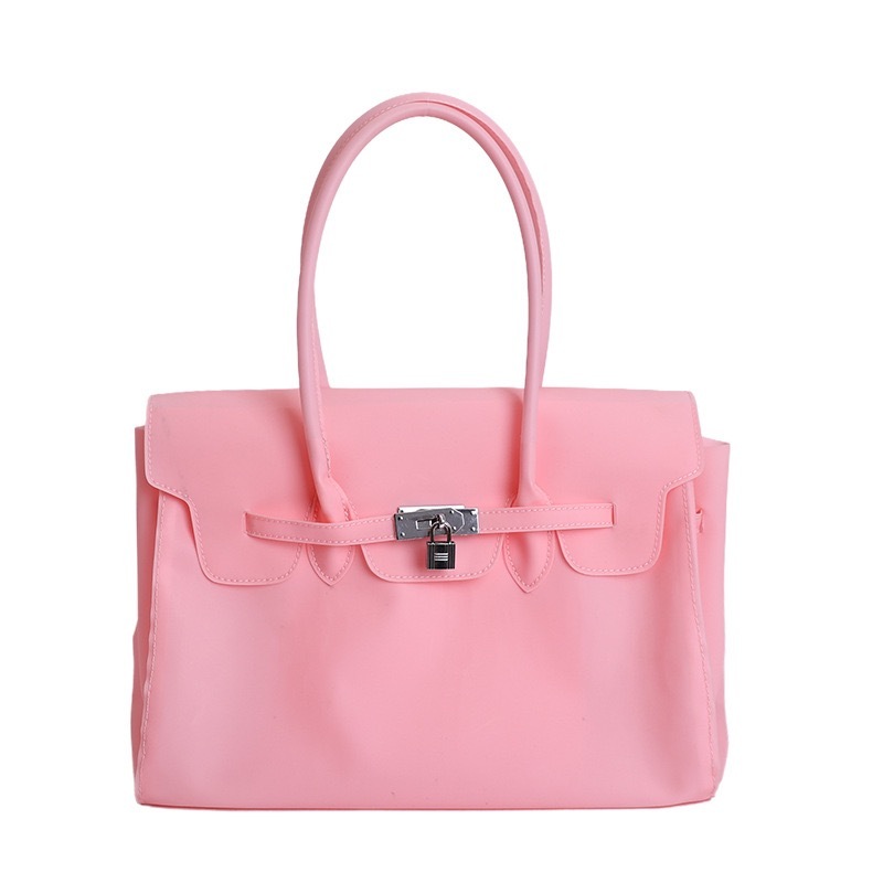 Candy Color Jelly Firkin Tote bag