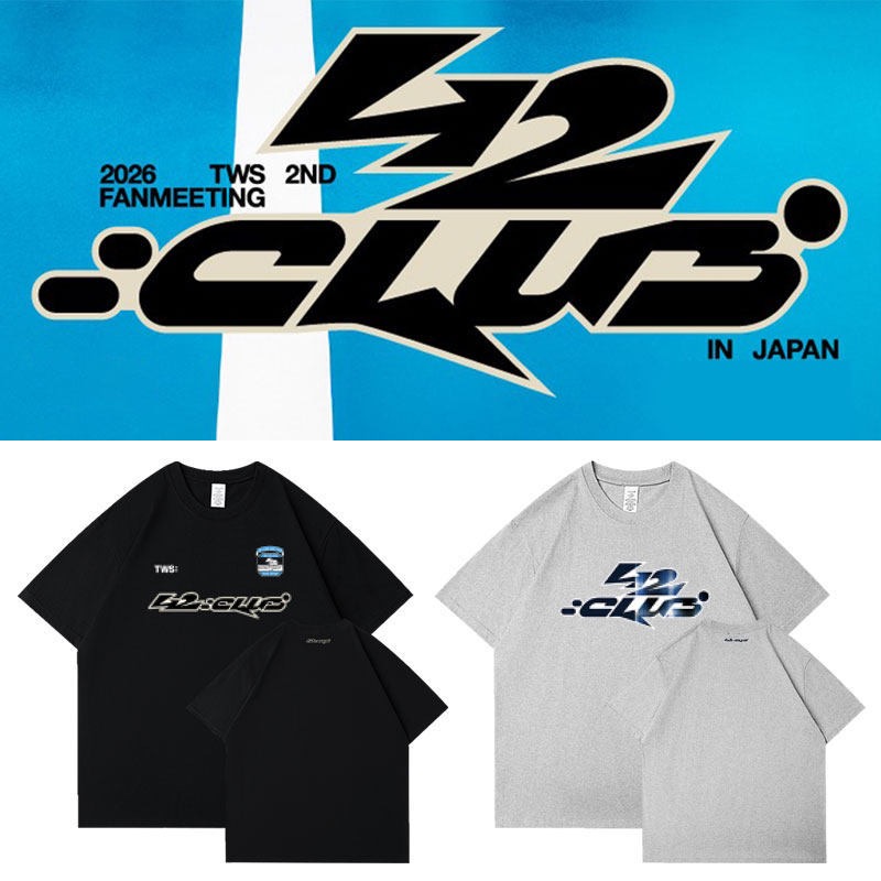 TWS 2026 FM Concert 42CLUB inspired Cotton Print T-Shirt 