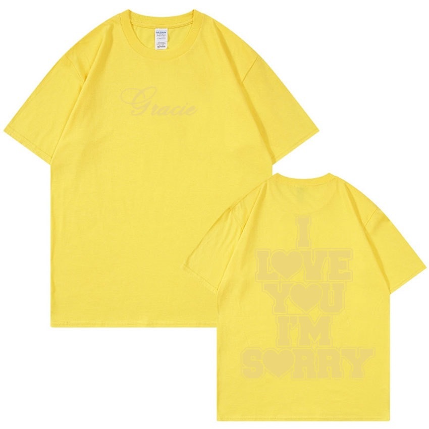 I Love You I'm Sorry Gracie Abrams Print T-shirt 