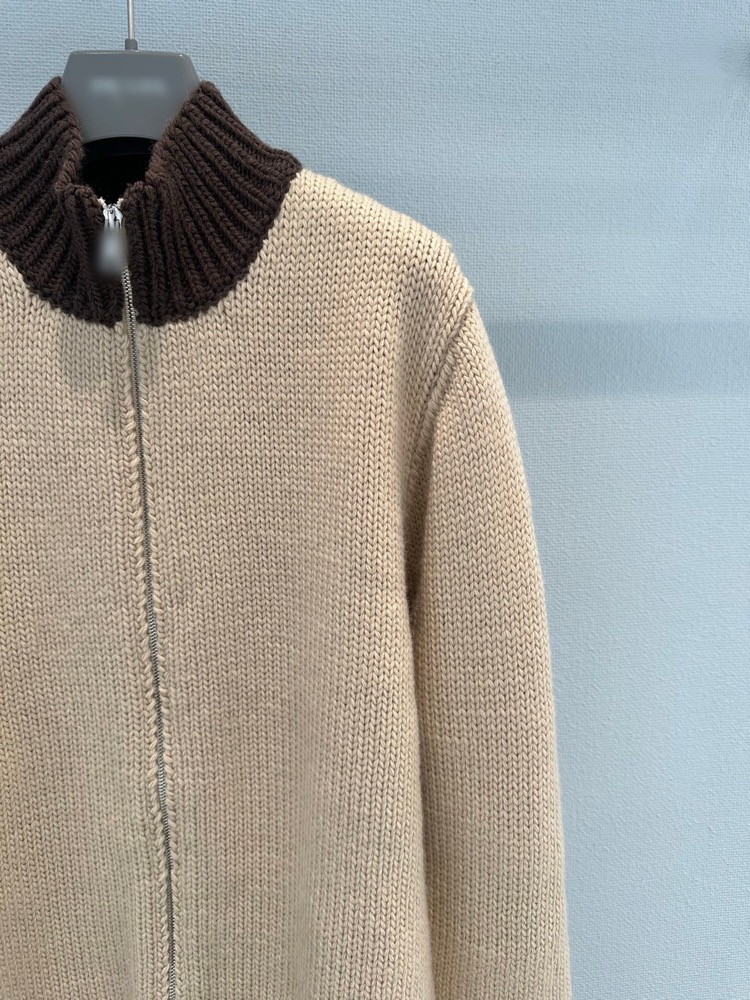 ENHYPEN JAKE inspired Mock Neck Knit Outerwear Jacket