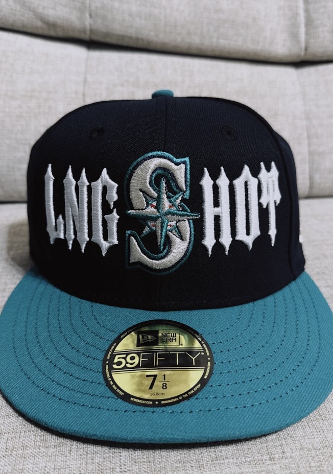 lngshot inspired DIY Custom LA Embroidered Baseball Cap Hat 