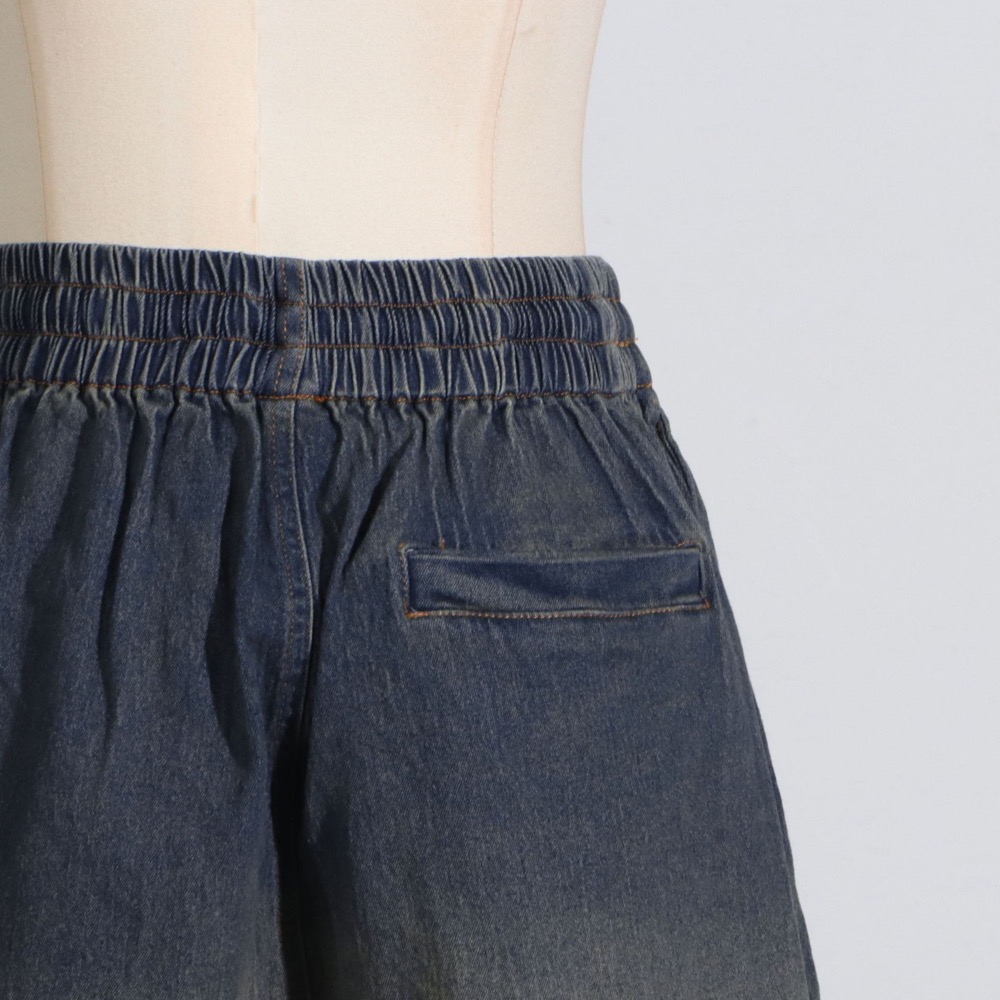  Le Sserafim Kazuha Lace Elegant Top Denim Shorts inspired Set