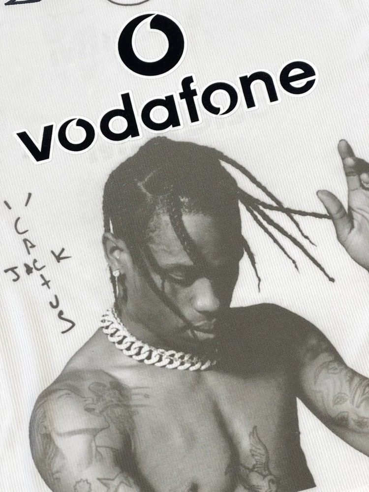 Travis Scott Long Sleeve custom Remake Jersey 
