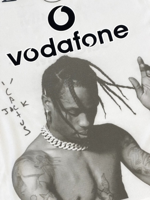 Travis Scott Long Sleeve custom Remake Jersey 