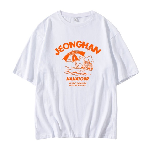 NANATOUR inspired short crewneck t-shirt-SEVENTEEN