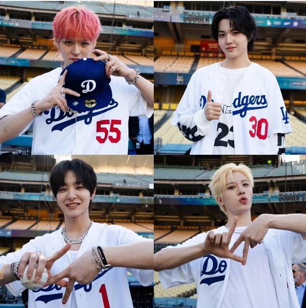 TREASURE-Inspired Custom Dodgers Baseball Jersey