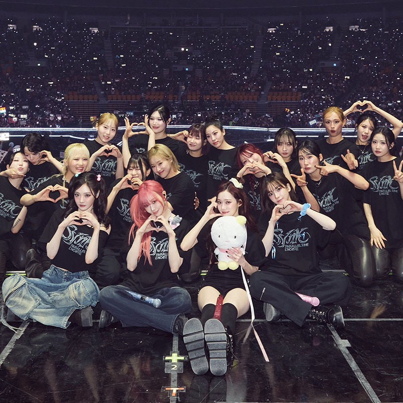 Aespa Synk Parallel Line Concert Cotton T-Shirt