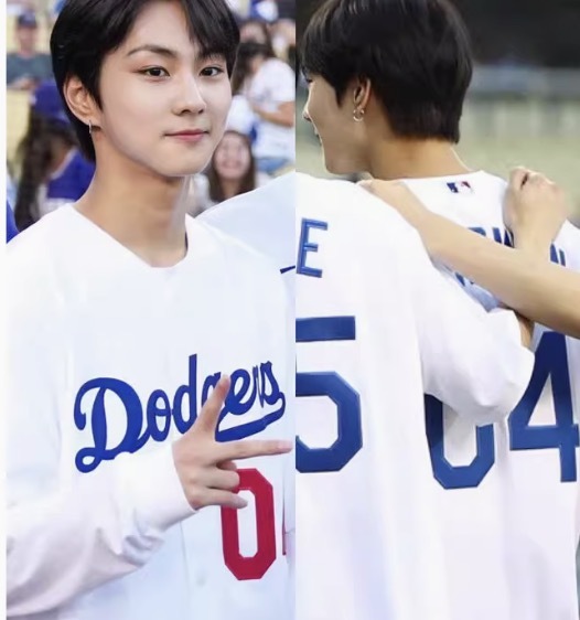 Enhypen Custom Dodge Baseball Jersey