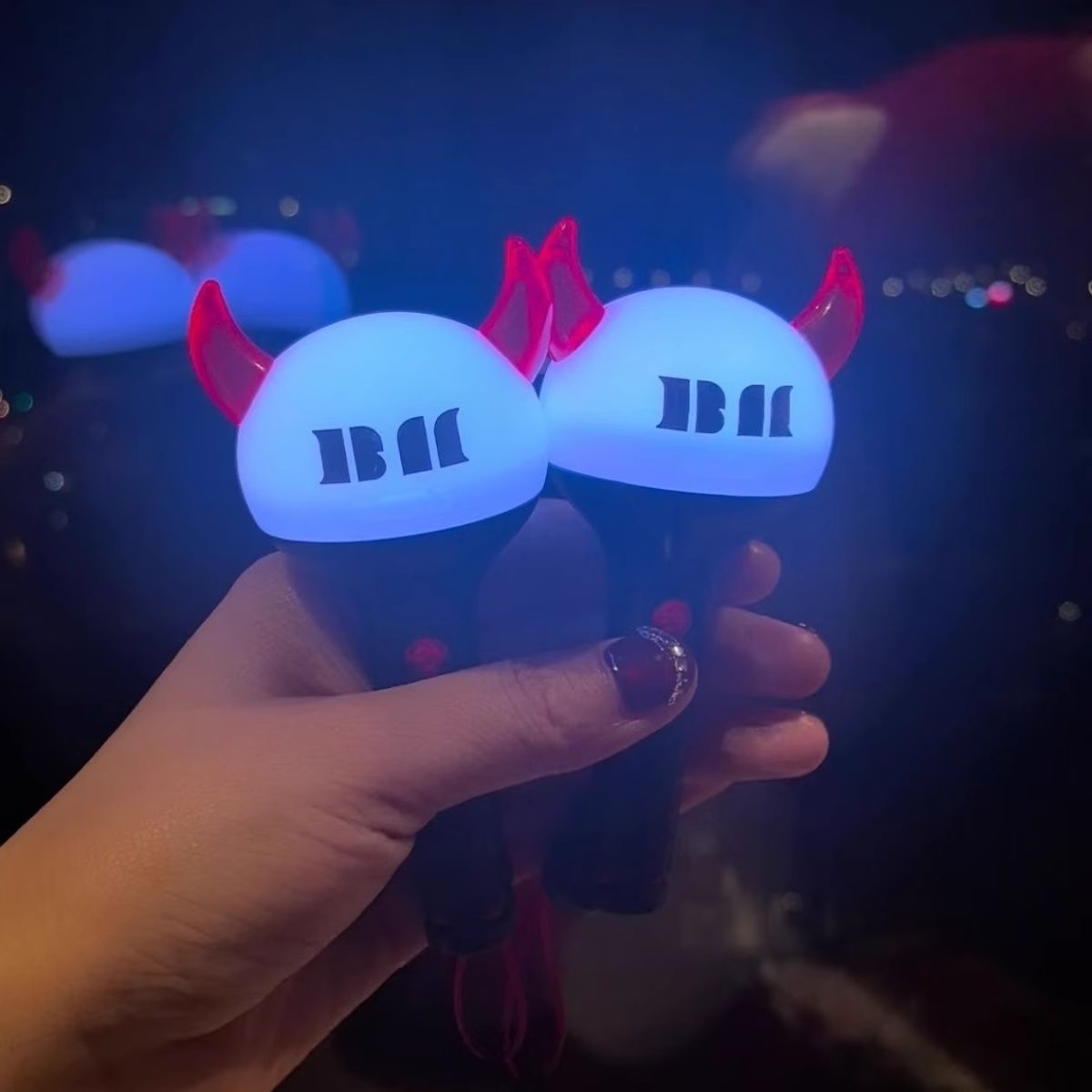BABYMONSTER Inspired Mini Light Stick Keychain
