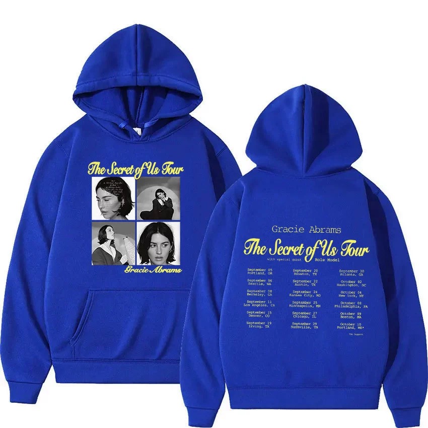 Gracie Abrams The Secret of Us Tour  Print Hoodie