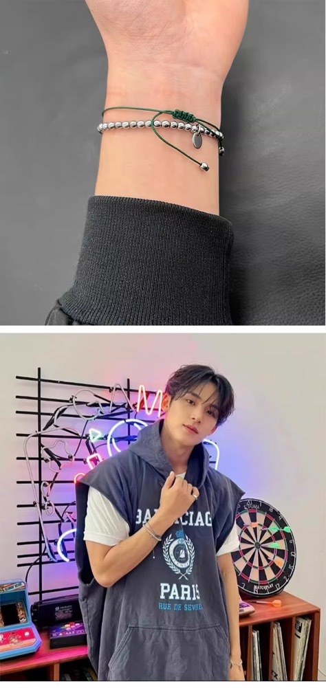 Seventeen mingyu handmade 2-pack Bracelet Set